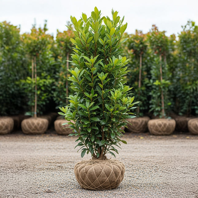 Köp Lagerhägg Prunus Novita 80-100 cm, RB » Outlet Nunen Thuja Smaragd