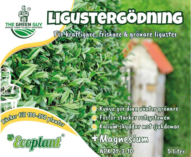 Köp Ligustergödning - 6kg - Fri frakt Ecoplant Sweden AB Gödsel