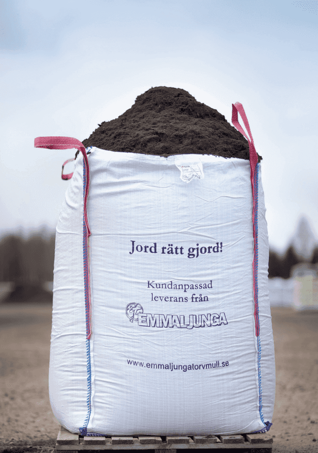 Köp Exklusiv Urnjord - Storsäck 2300 Liter - Fraktfri Emmaljunga Jordförbättring