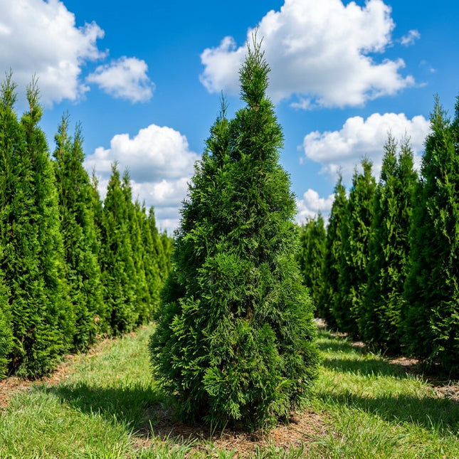 Köp Thuja Smaragd 150-175 cm 1:a klass - Svenskodlad Svedberga Plantskola AB Häckväxter