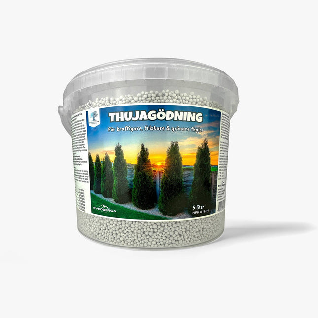 Köp Thujagödning 6 kg - 5 liter, Fraktfri. Ecoplant Sweden AB Gödsel