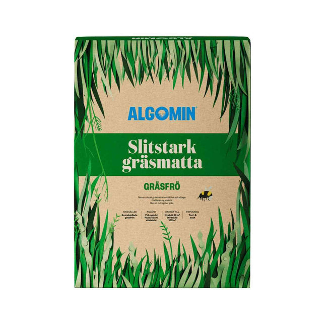 Köp ALGOMIN GRÄSFRÖ SLITSTARK 5 KG ALGOMIN gräsfrö