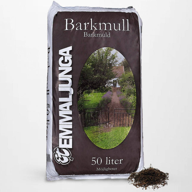Köp Emmaljunga Barkmull 50L - Helpall 39st - Fraktfri Emmaljunga Jordförbättring