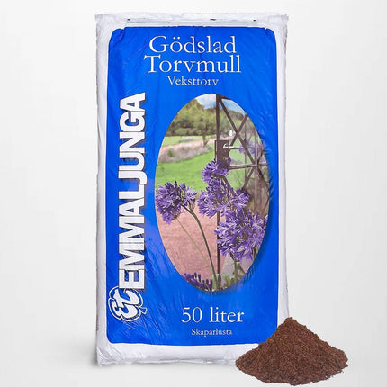 Köp Emmaljunga Gödslad Torvmull 50L - Helpall 39st - Fraktfri Emmaljunga Torv
