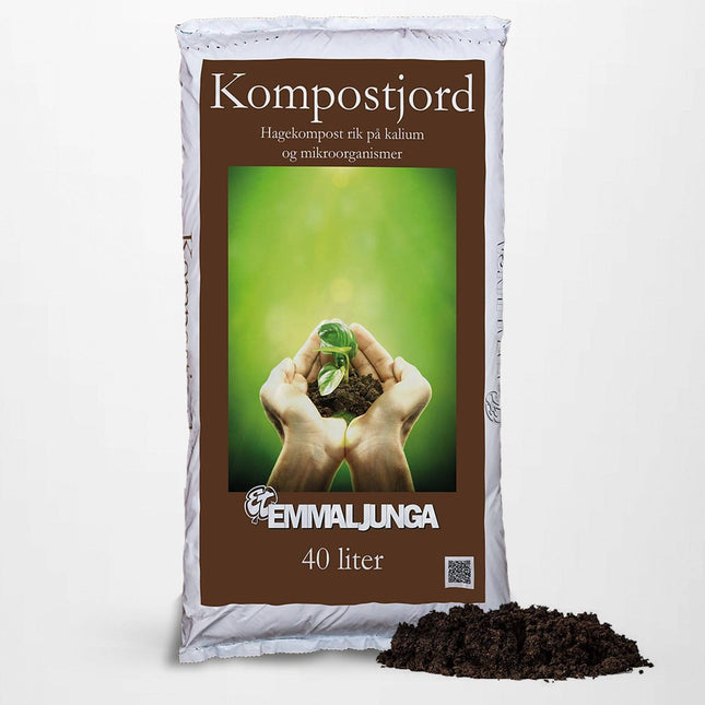 Köp Emmaljunga Kompostjord 40L - Helpall 48st - Fraktfri Emmaljunga Kompostjord