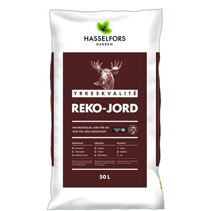 Köp Hasselfors Reko-jord, 50 liter, 39st, Helpall - Fraktfritt Hasselfors Garden jord