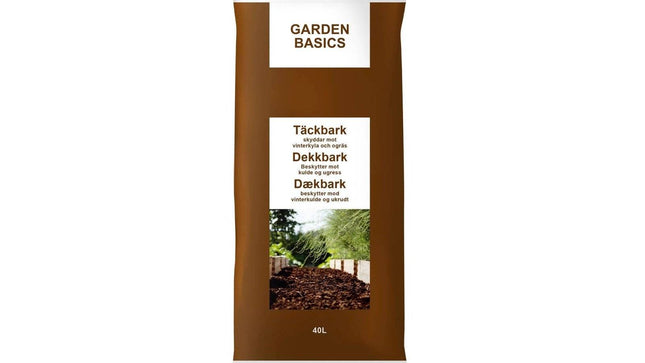 Köp Hasselfors garden basic täckbark 40L - 48 st , HelPall - Fraktfritt Hasselfors Garden